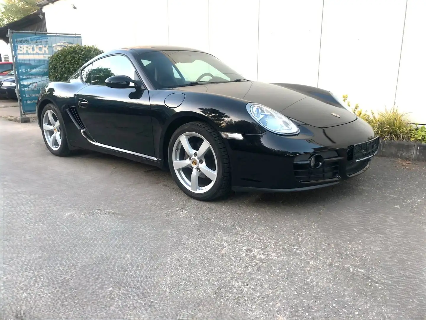 Porsche Cayman guter Zustand mit neuem Motor Schwarz - 1