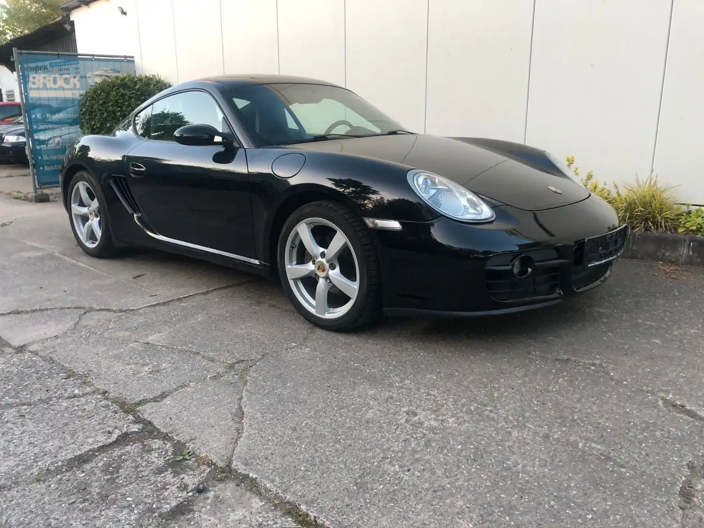 Porsche Cayman guter Zustand mit neuem Motor Schwarz - 1