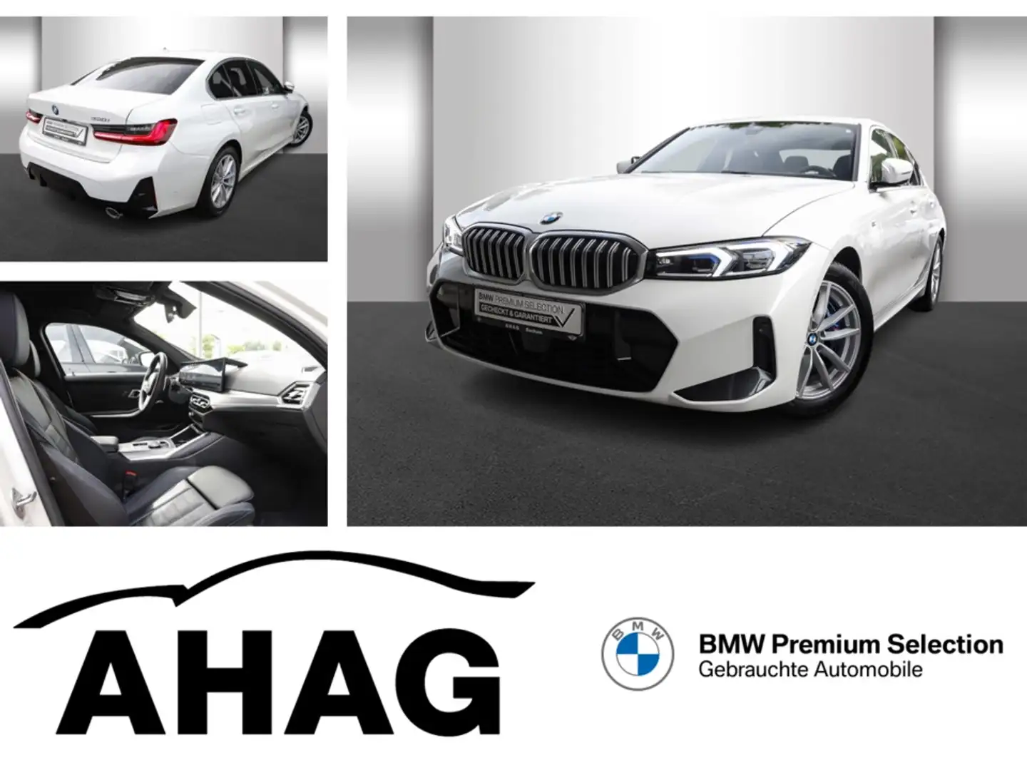 BMW 330 i Automatic M Sportpaket Innovationsp. HIFI Blanc - 1