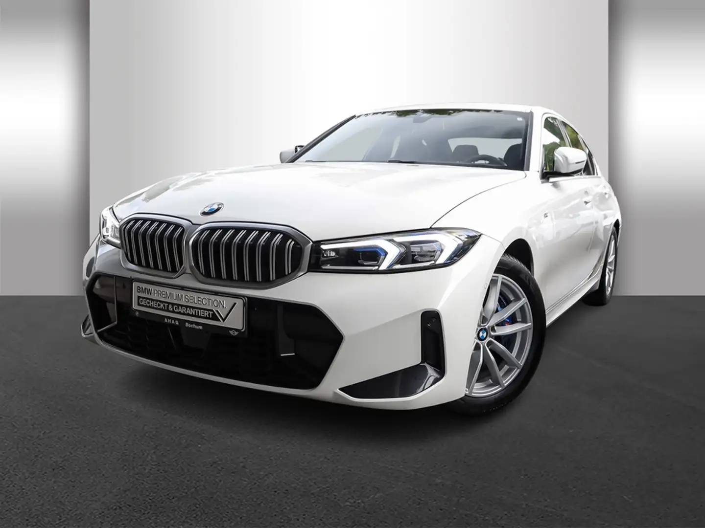 BMW 330 i Automatic M Sportpaket Innovationsp. HIFI Blanc - 2