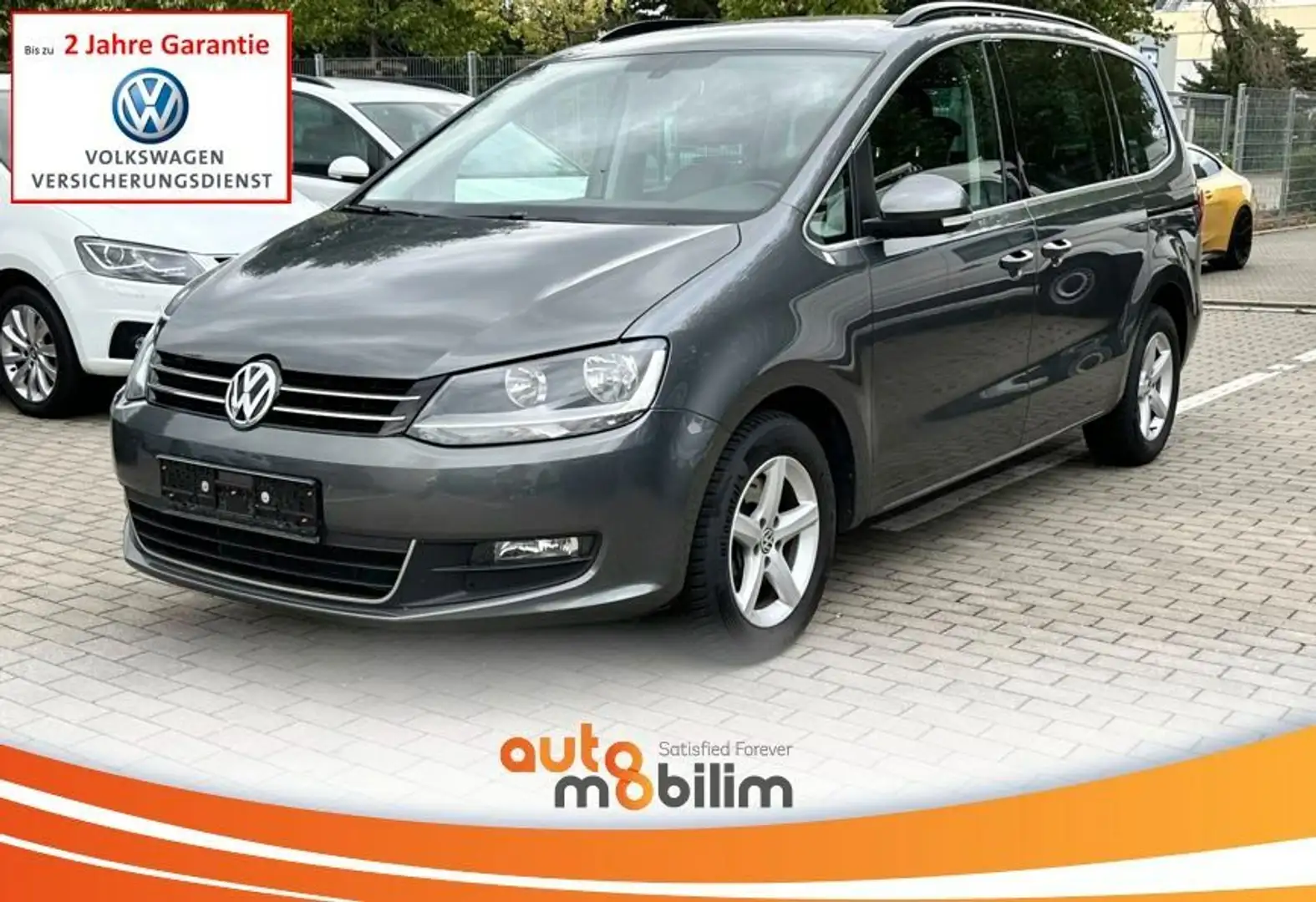 Volkswagen Sharan Comfortline 2.0 TDI*7-Sitzer*Temp*SHZ*PDC Gris - 1