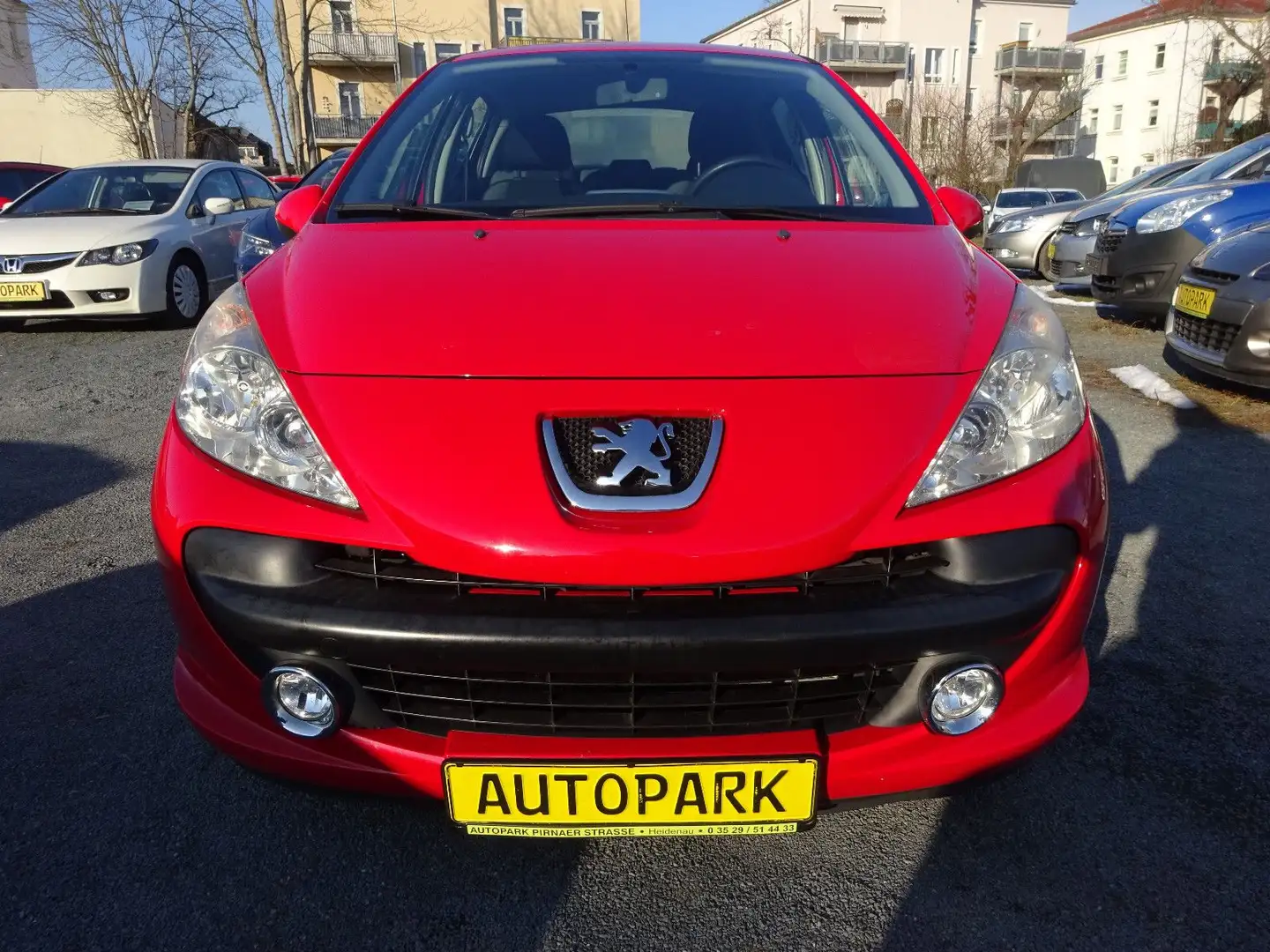 Peugeot 207 5-Türer*Klima,LMF,Radio/CD,elektr. FH,Nr. 37 Rot - 2