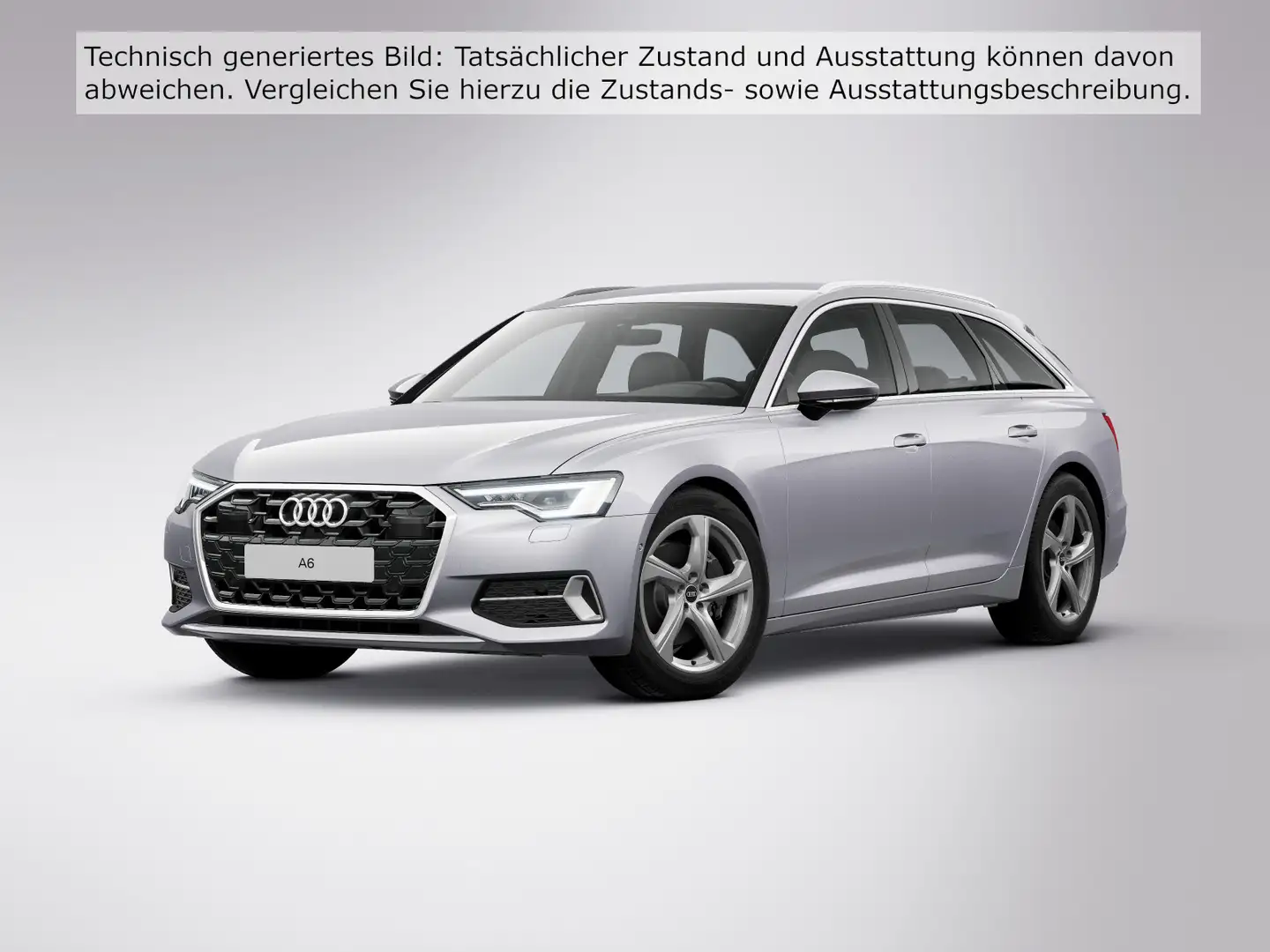 Audi A6 Sport advanced 45 TFSI S tr. Silber - 2