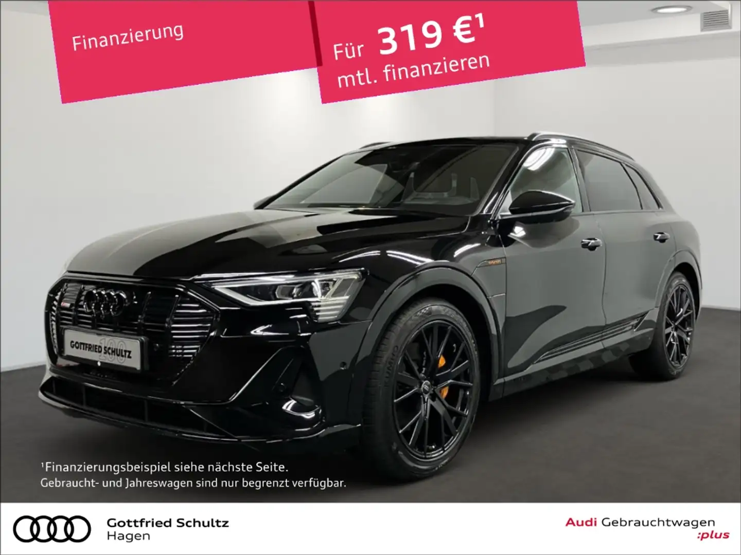 Audi e-tron 50 quattro MATRIX NAV B&O LUFT LEDER S line Schwarz - 1