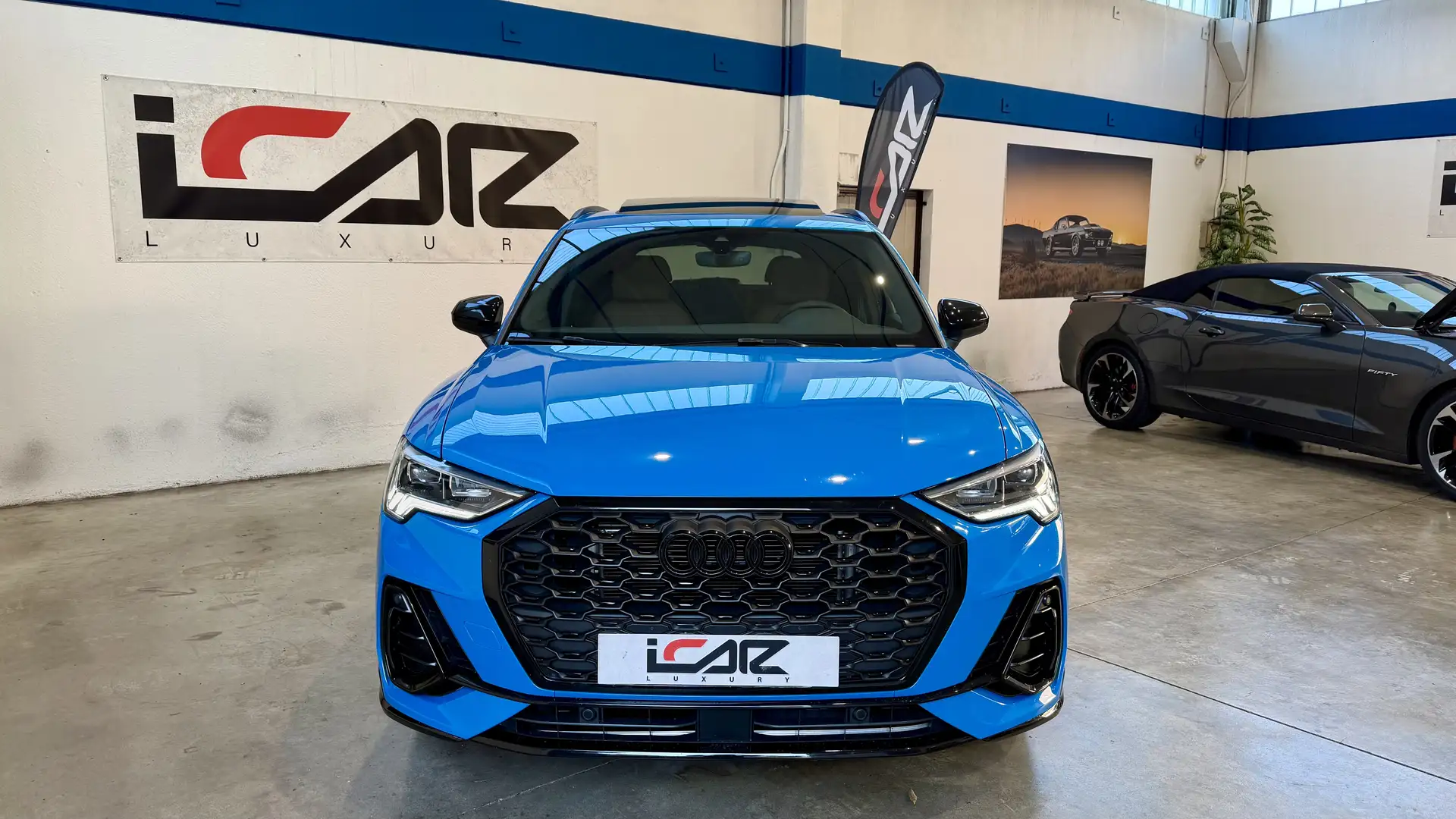 Audi Q3 45 2.0 228cv tfsi S line edition quattro s.tronic Blu/Azzurro - 2
