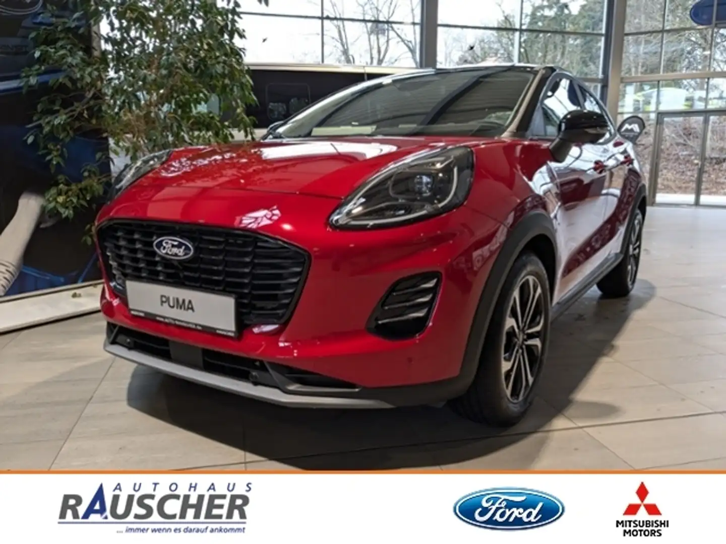 Ford Puma 1.0l MHEV 92 kW Titanium Piros - 1
