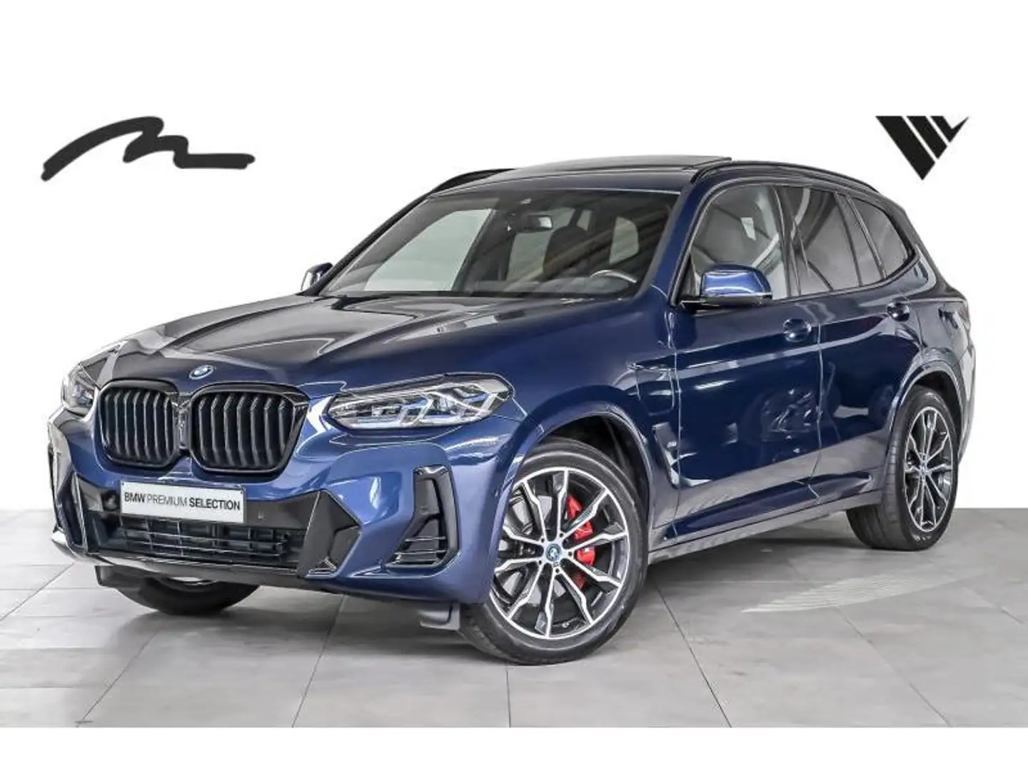 BMW X3 xDrive 30e - 2ans/jaar garantie NEW PRICE € 93.5 Bleu - 1