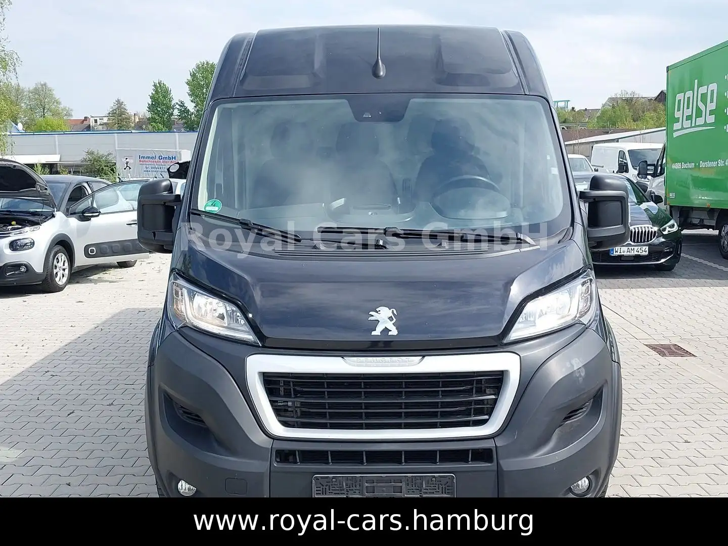 Peugeot Boxer Kasten Hochraum 435 L4H2 Asphalt NAVI*TOP! Gris - 2