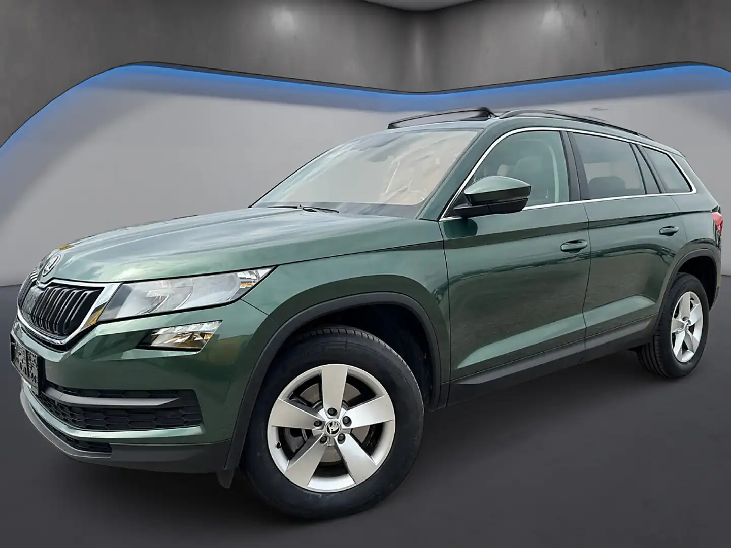 Skoda Kodiaq 2,0 TDI DSG *Panorama*Kamera*ACC*Keyless* Grün - 2