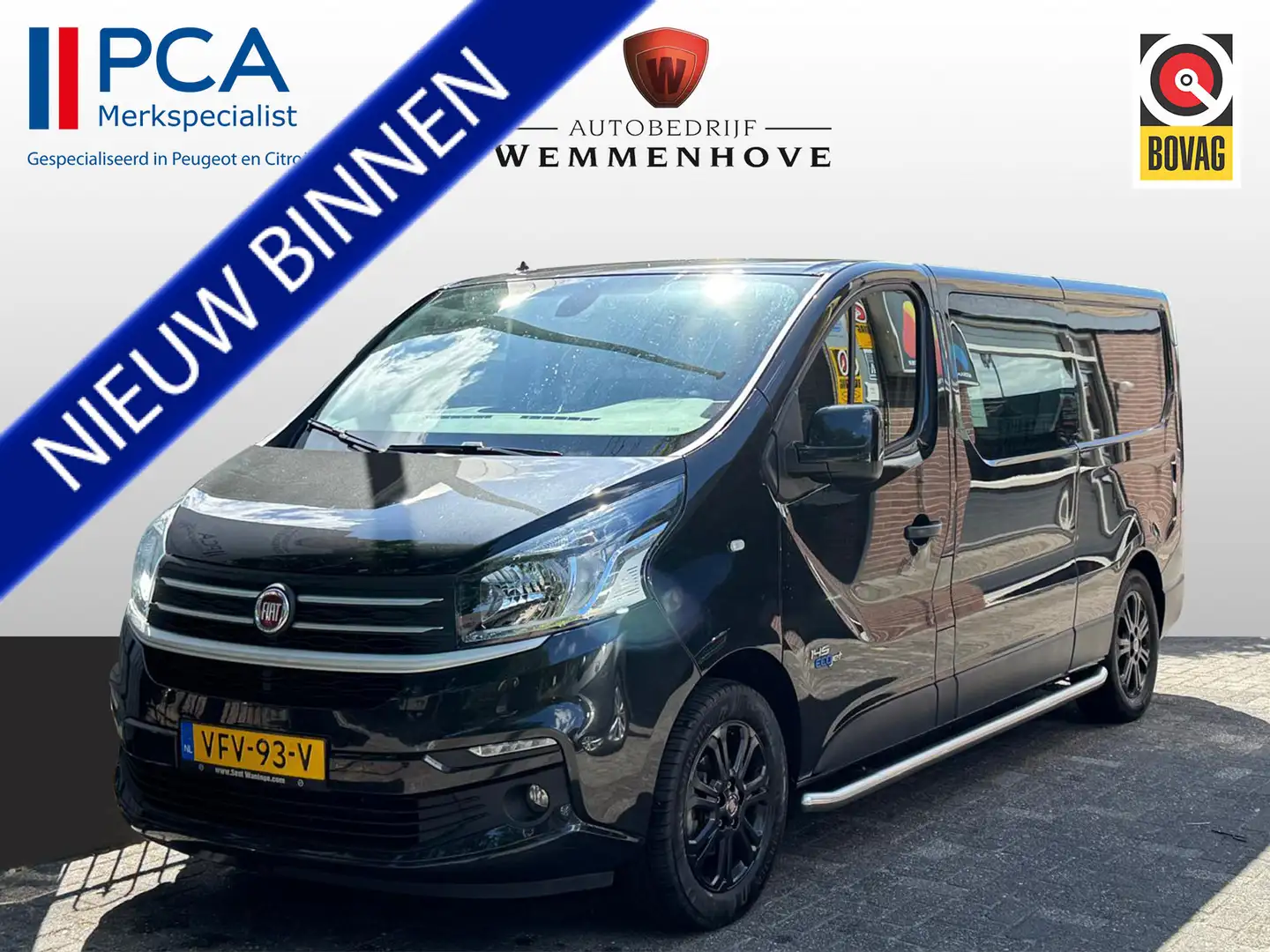 Fiat Talento 2.0 MultiJet L2H1 SX DC Camera/Navi/Lichtmetalen v Noir - 1
