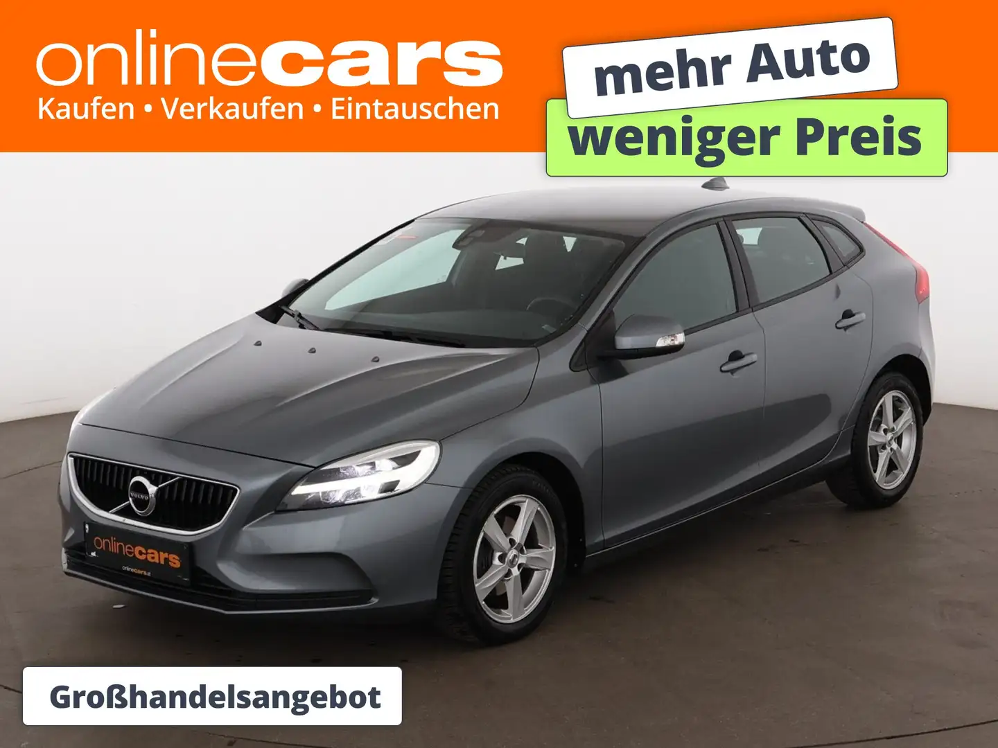 Volvo V40 D2 LED ANHAENGERKUPPLUNG NAVI TEMP PDC Grau - 1