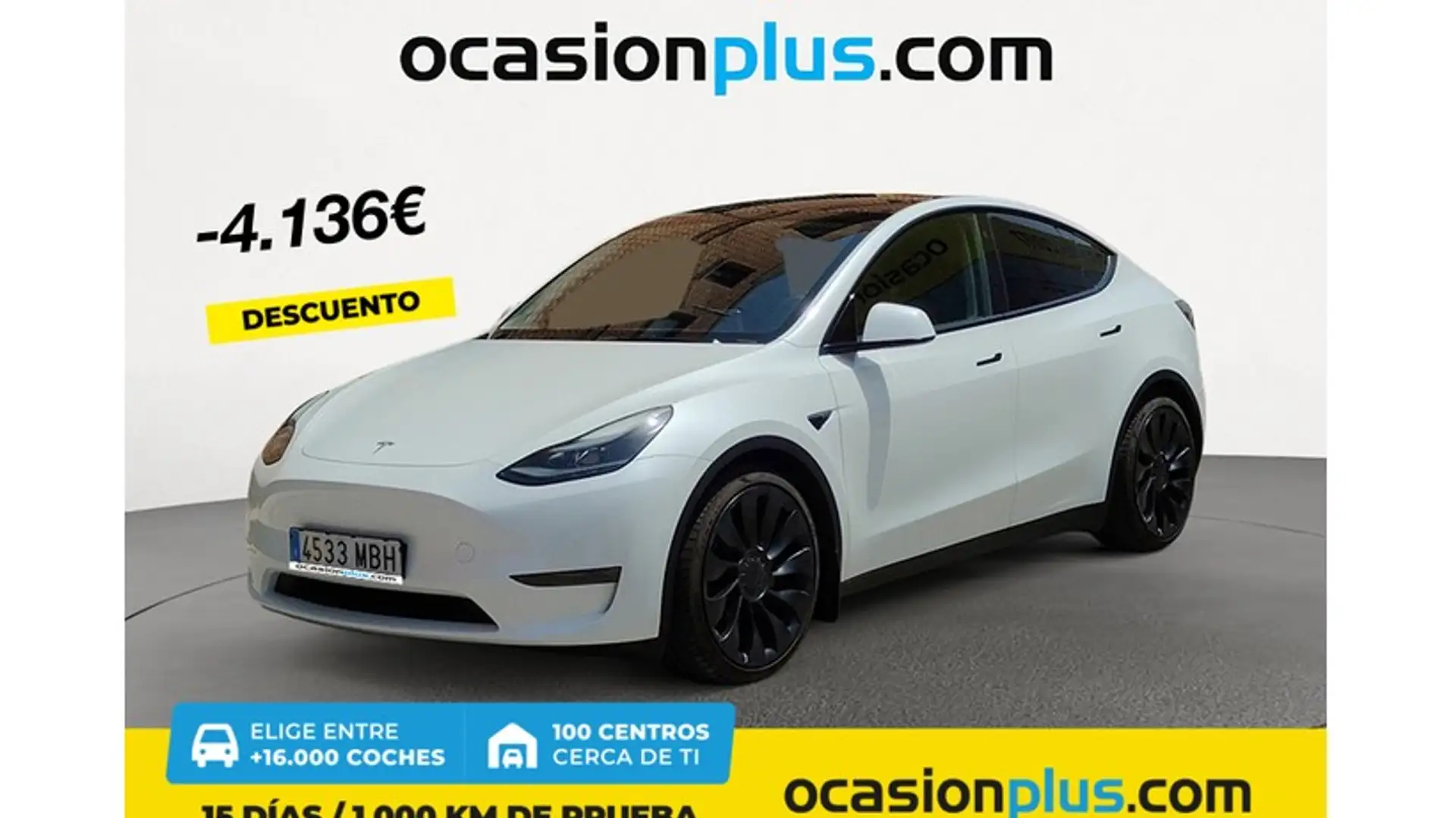 Tesla Model Y Performance AWD Blanco - 1