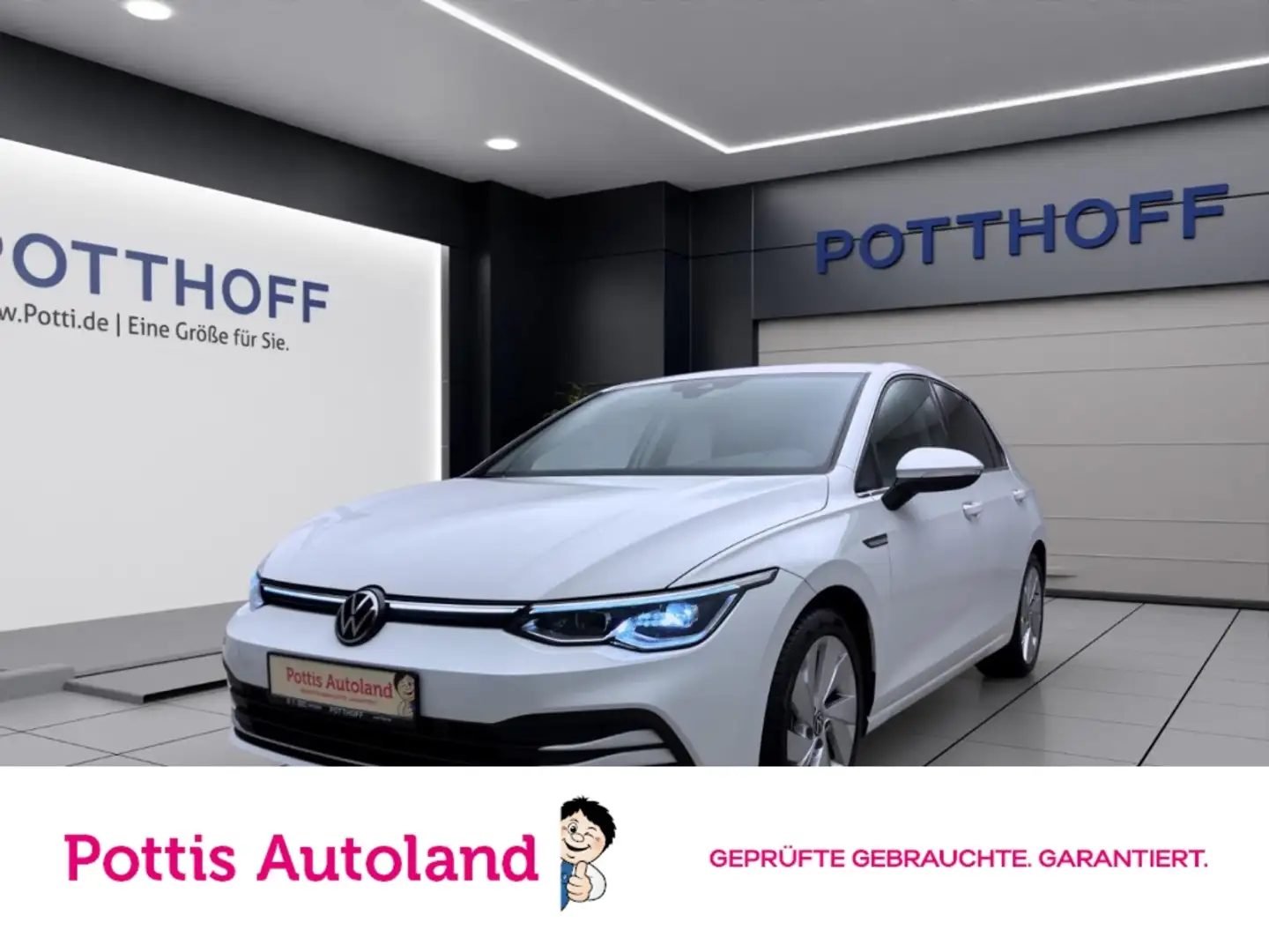 Volkswagen Golf 2.0 TDI DSG STYLE NAVI ACC SITZHZG PDC Weiß - 1