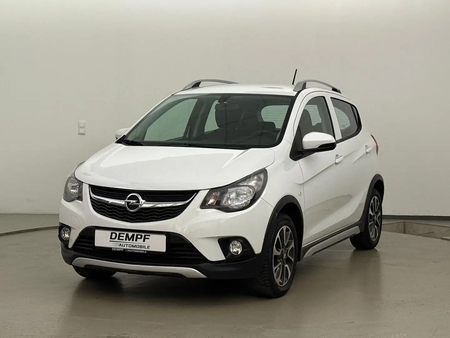 Opel Karl Rocks*Klima*CarPlay*IntelliLink*BT*2. Hand Weiß - 1