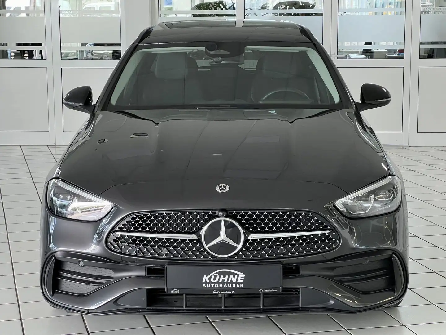 Mercedes-Benz C 220 T d AMG Night+Panorama+AHK+AssistenzPaket Grau - 2