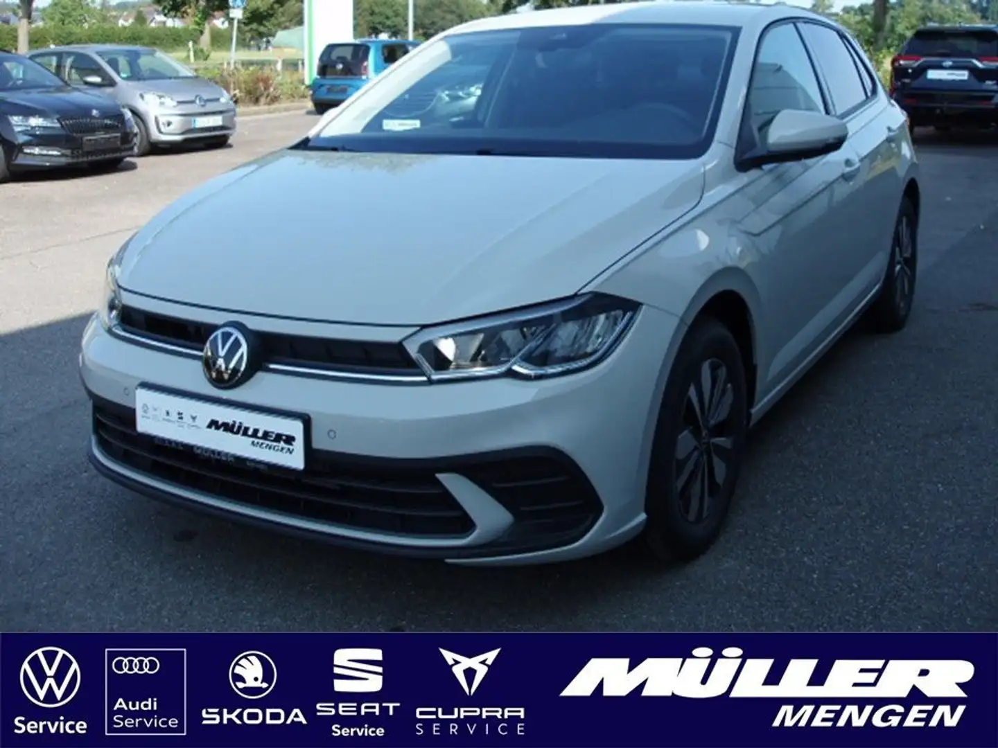 Volkswagen Polo Move 1,0 TSI 5-Gang KAMERA/TEL/SITZHZ. Grau - 1