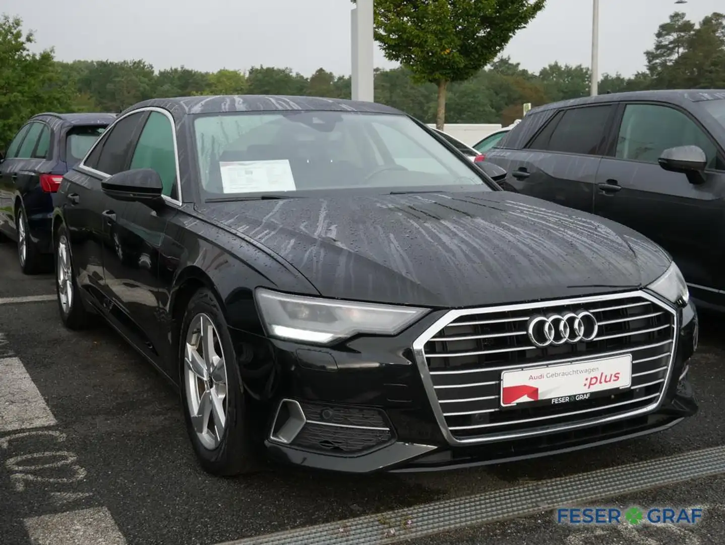 Audi A6 Limousine Sport 40 TDI S tronic Navi PDC SHZ Zwart - 2
