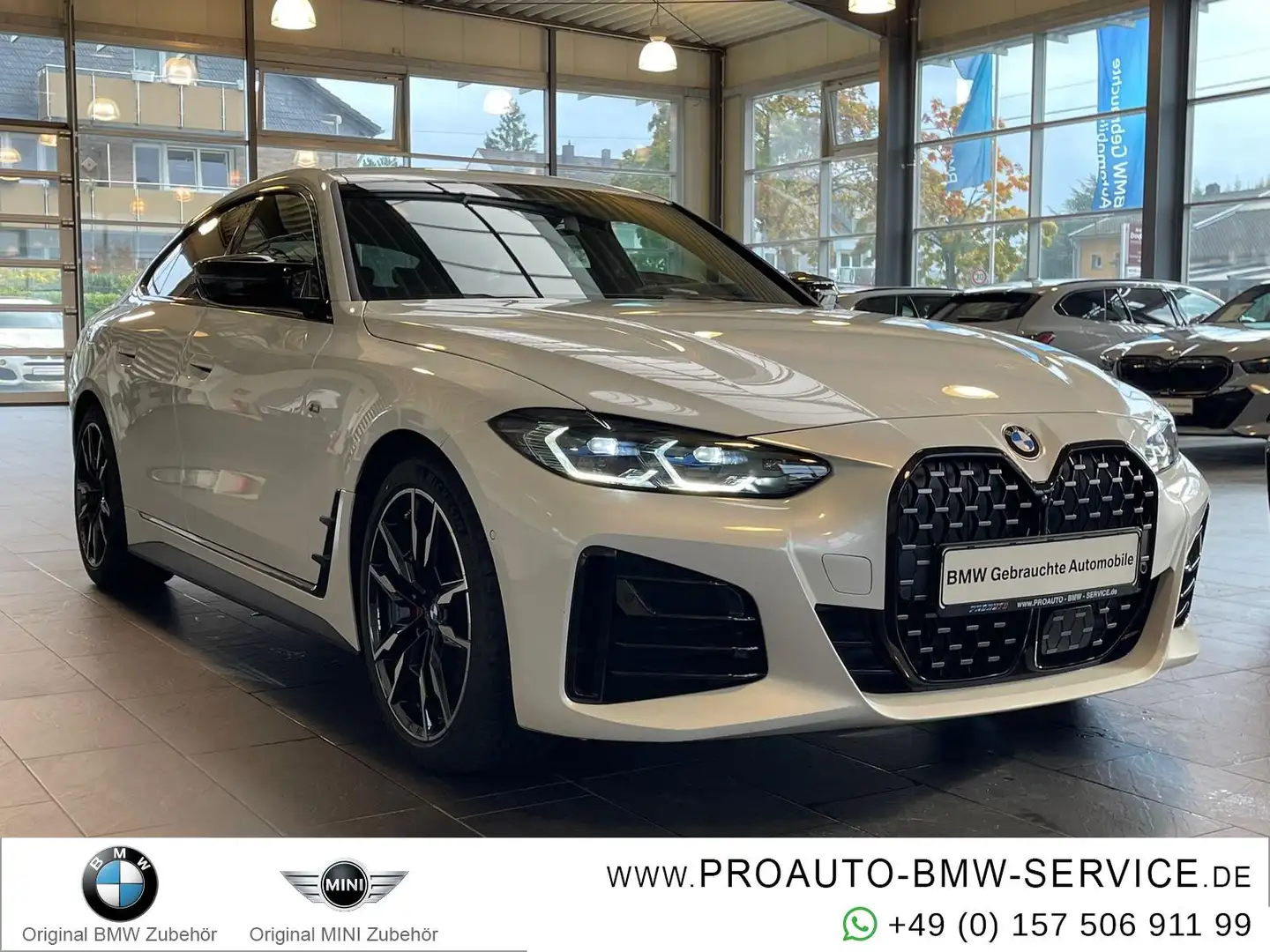 BMW M440i xDr. GC M Sport Pro LASER/GSD/HUD/19"/360° Weiß - 1