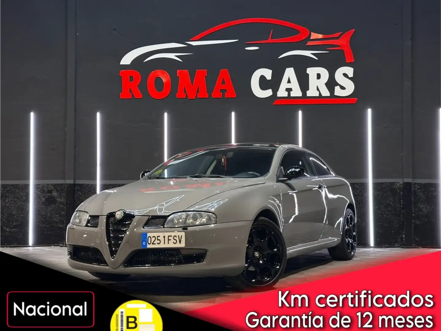Alfa Romeo GT 1.9JTD Distinctive Gris - 1