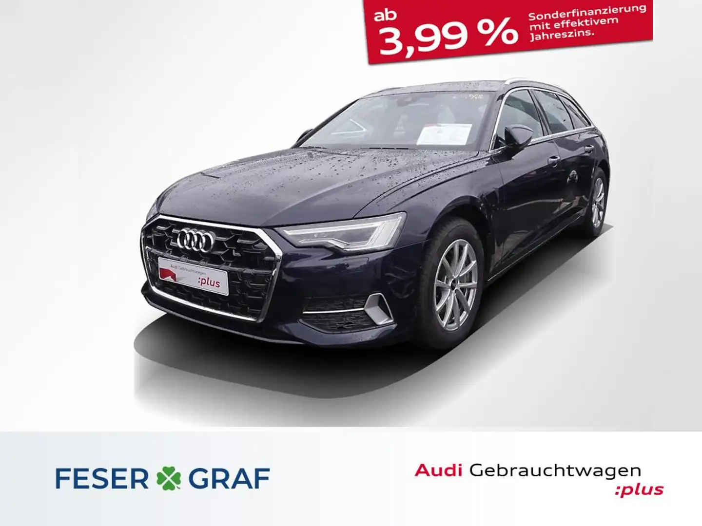 Audi A6 Avant advanced 45 TFSI S tronic AHK Matrix ACC Blau - 1