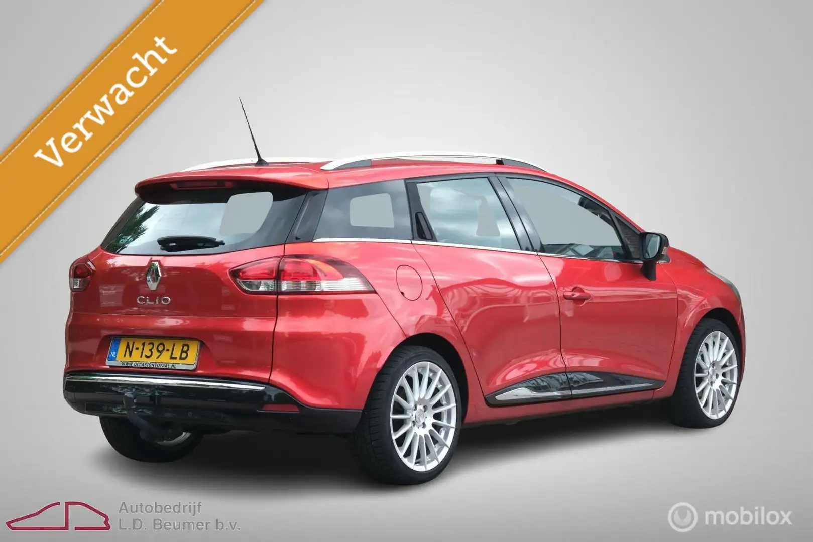 Renault Clio Estate 1.2 AUT *TRKHK, RIJKLAARPRIJS!* Rood - 2