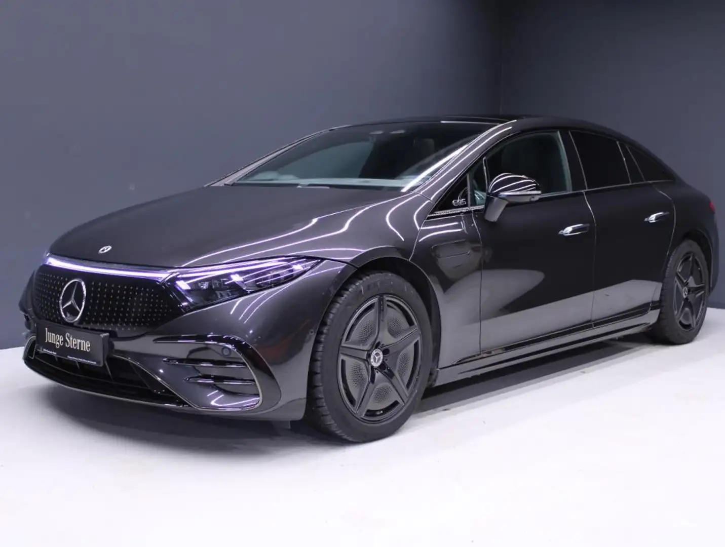 Mercedes-Benz EQS 350 +MBUX+PANO+KAMERA+AMG+Night+NAVI+HuD+AUT Gris - 1
