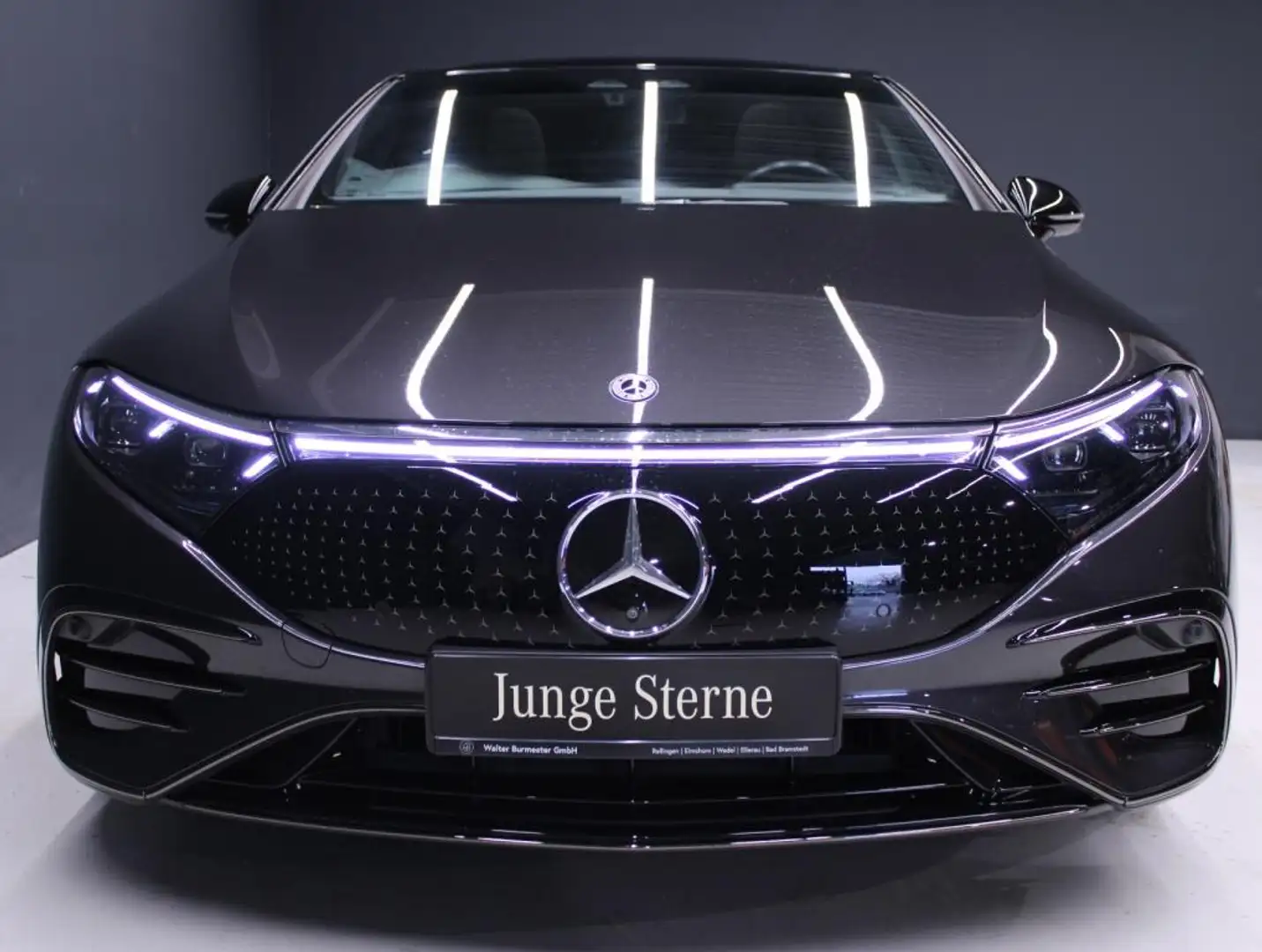 Mercedes-Benz EQS 350 +MBUX+PANO+KAMERA+AMG+Night+NAVI+HuD+AUT Gris - 2