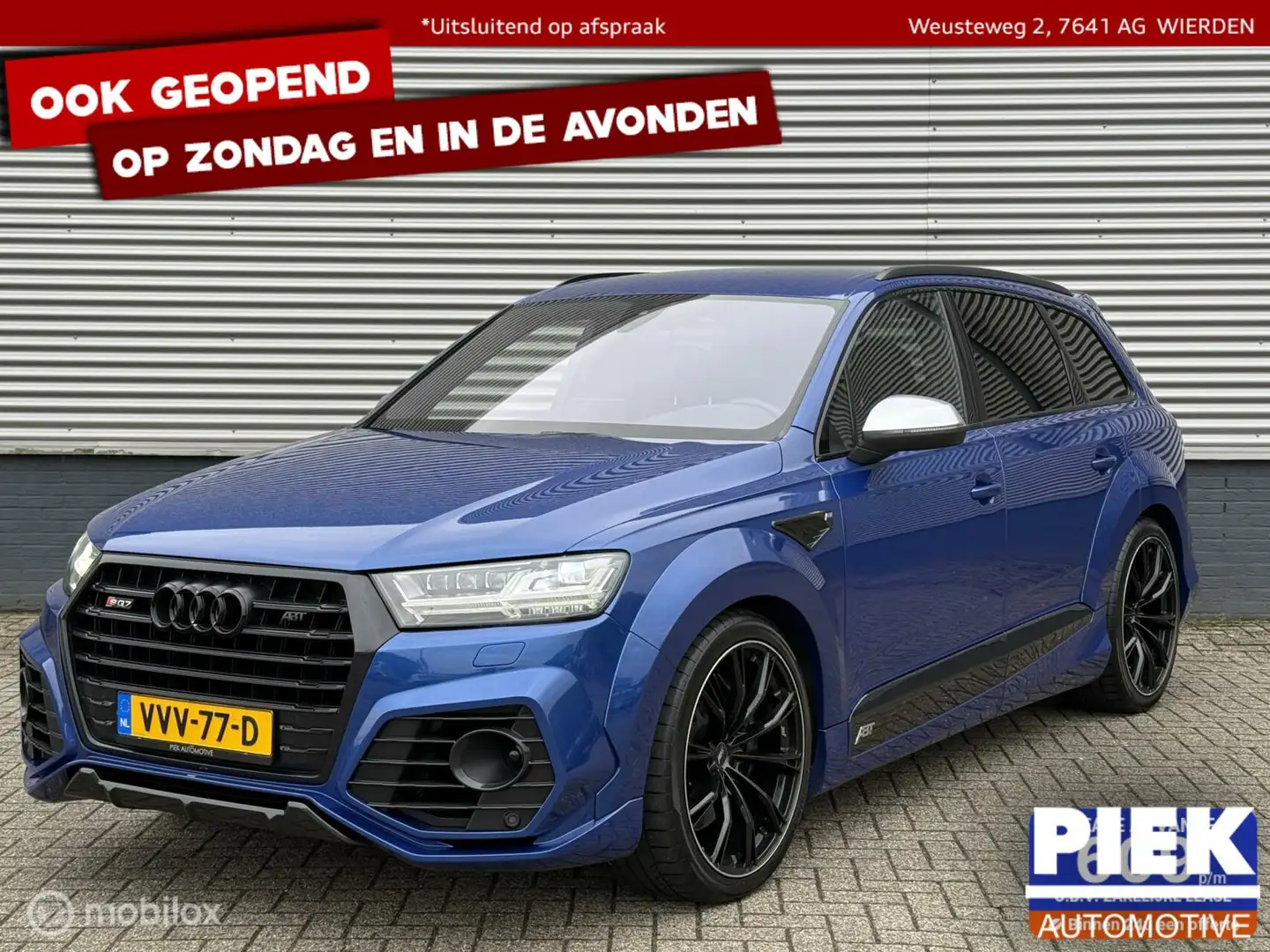 Audi SQ7 4.0 TDI SQ7 quattro ABT 530PK GRIJS KENTEKEN Bleu - 1
