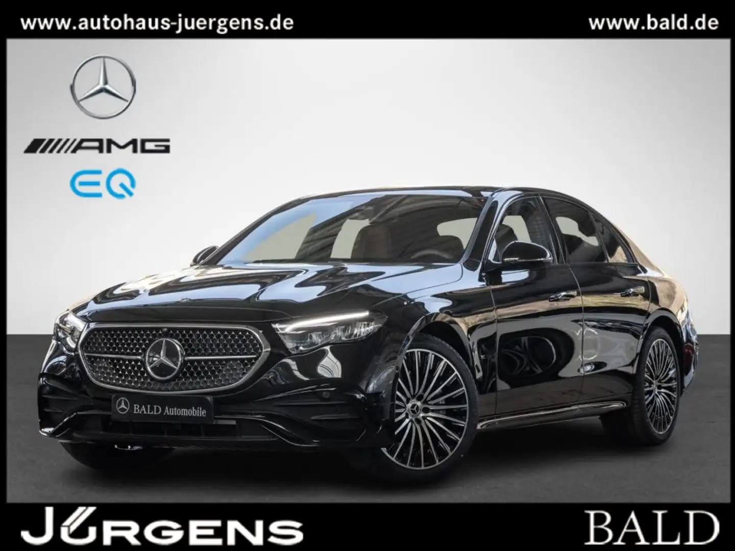 Mercedes-Benz E 200 4M AMG/Superscreen/Pano/Burm4D/Night/20" Schwarz - 1