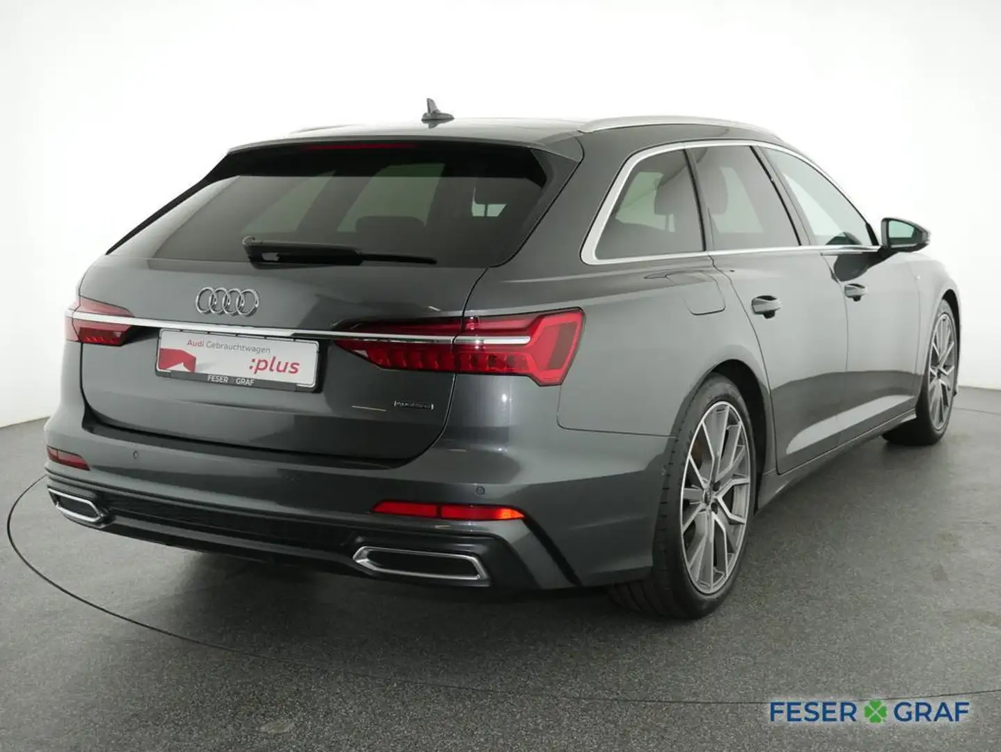 Audi A6 Avant 55 TFSI e S Line Pano,AHK,B&O,Leder,Navi,Mat Grau - 2
