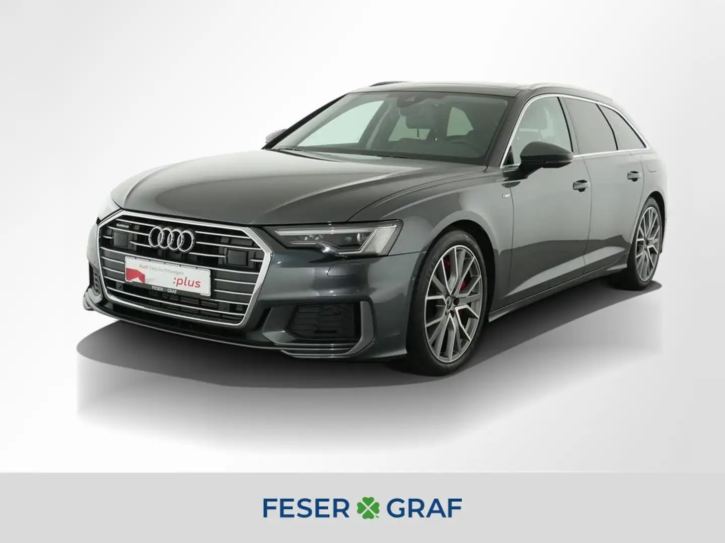 Audi A6 Avant 55 TFSI e S Line Pano,AHK,B&O,Leder,Navi,Mat Grau - 1