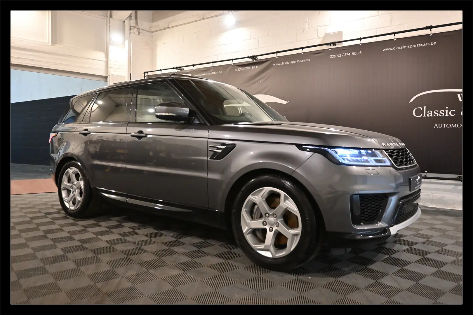 Land Rover Range Rover Sport SPORT HSE  P400 HYBRID / CAMERAS / TOIT PABNO !! Gris - 1