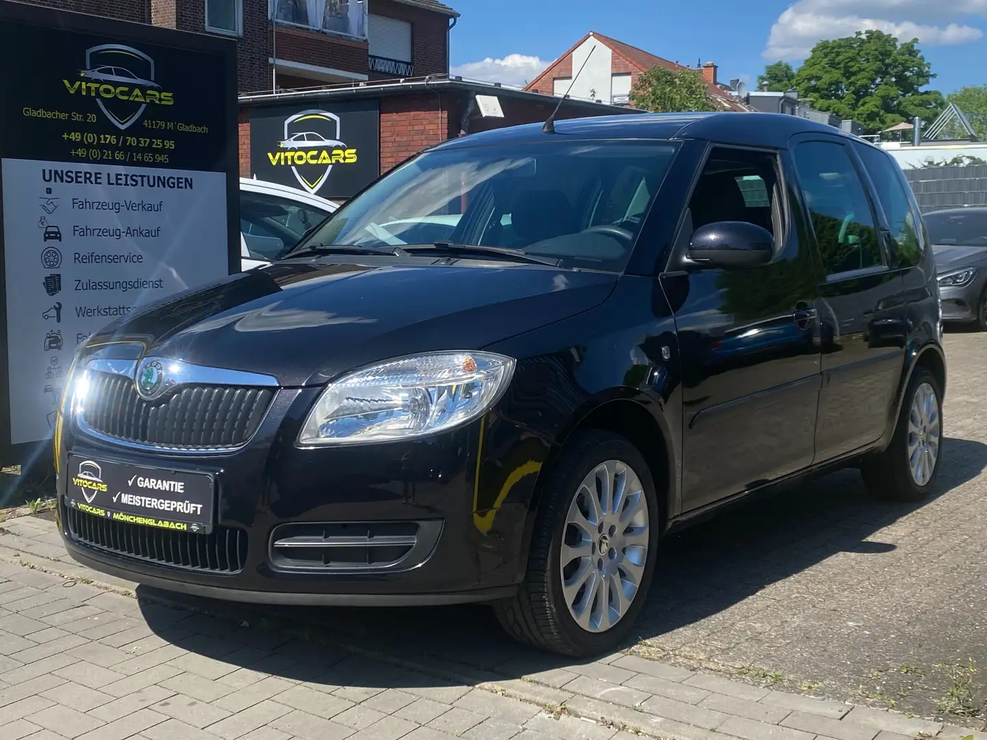 Skoda Roomster Style |  ab 4,99% | Garantie | 1.Hand | Schwarz - 1