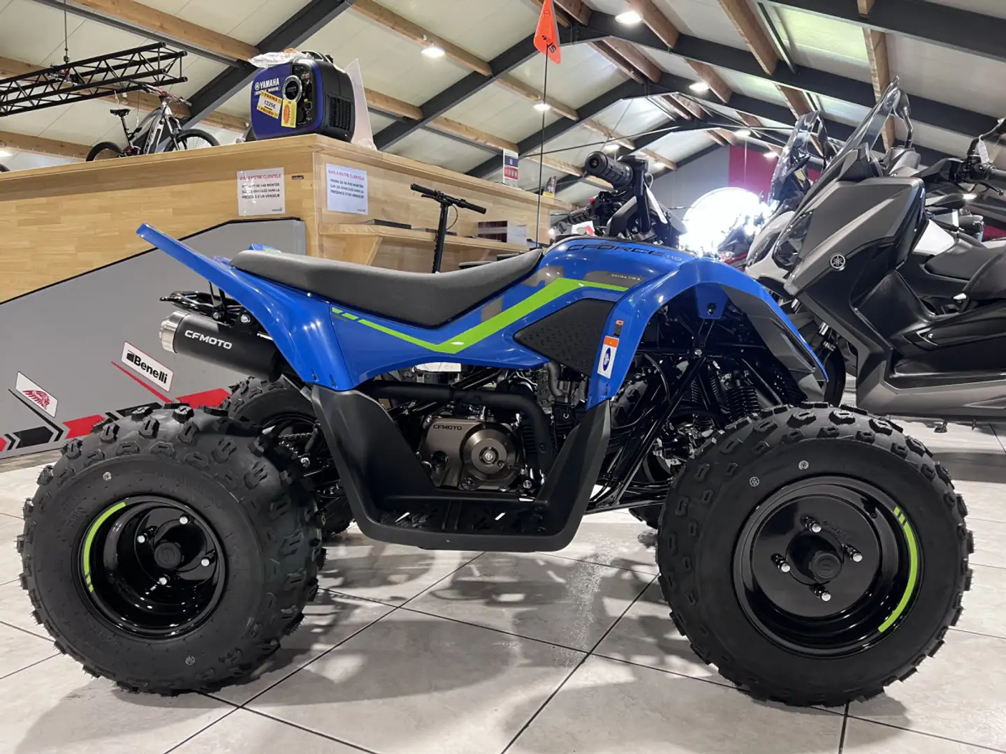 CFMOTO CForce 110 plava - 1
