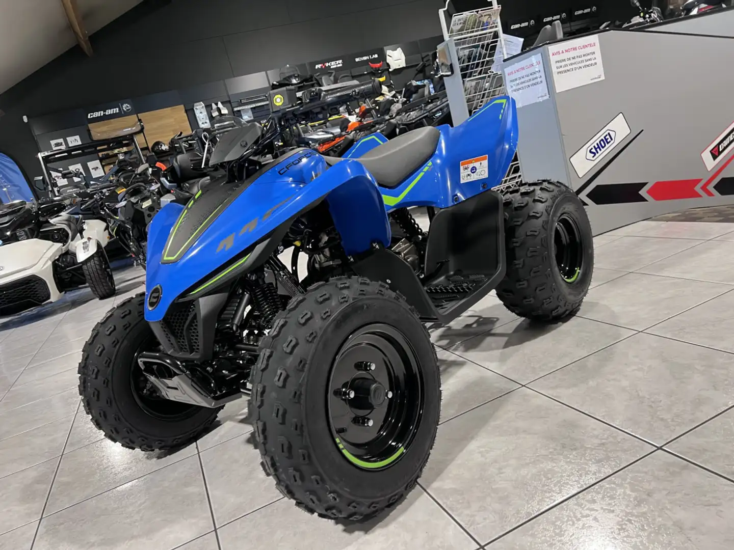 CFMOTO CForce 110 plava - 2