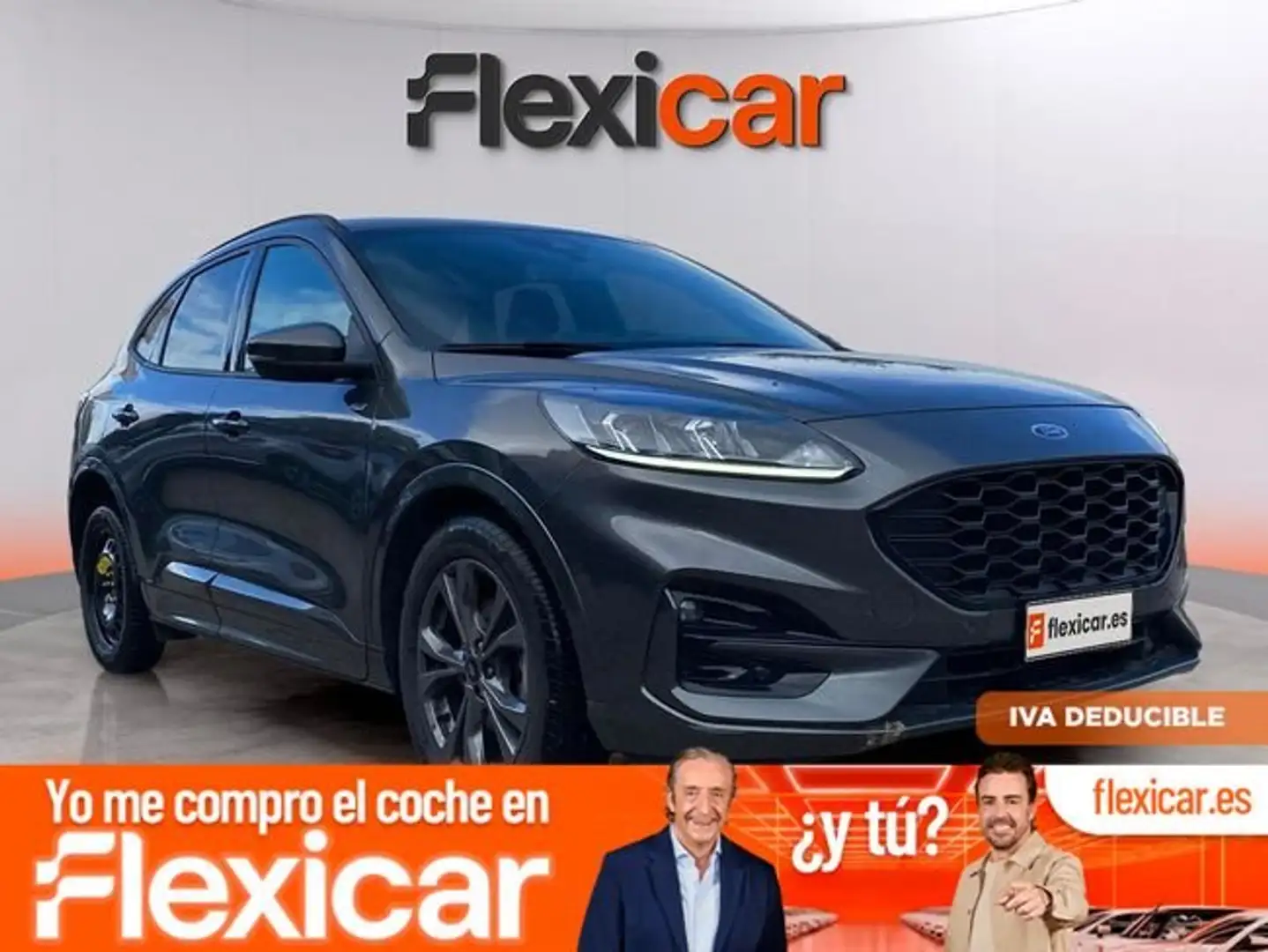 Ford Kuga 2.0 EcoBlue ST-Line FWD 120 Aut. Gris - 1