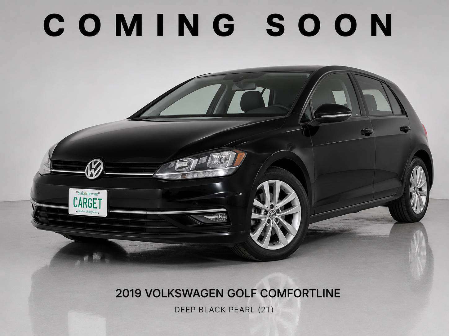 Black 2019 Volkswagen Golf Hatchback 8-Speed Automatic