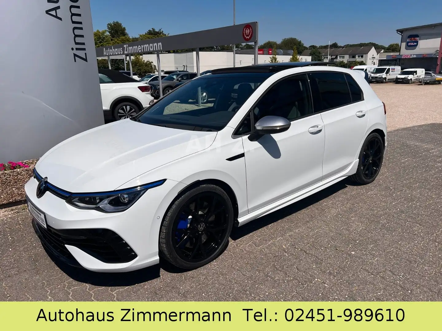 Volkswagen Golf VIII 8 R Performance 4M PANO+H&K+19"+Matrix Weiß - 1