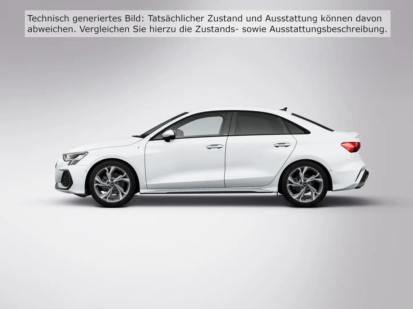 Audi A3 S line 35 TFSI S tr AHK/sonos/Nav/H Weiß - 2