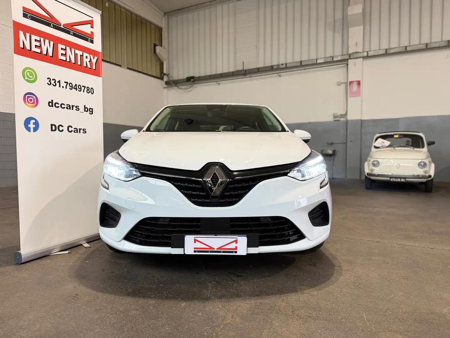 Renault Clio Clio V 2019 1.0 tce Zen 90cv my21 Bianco - 2