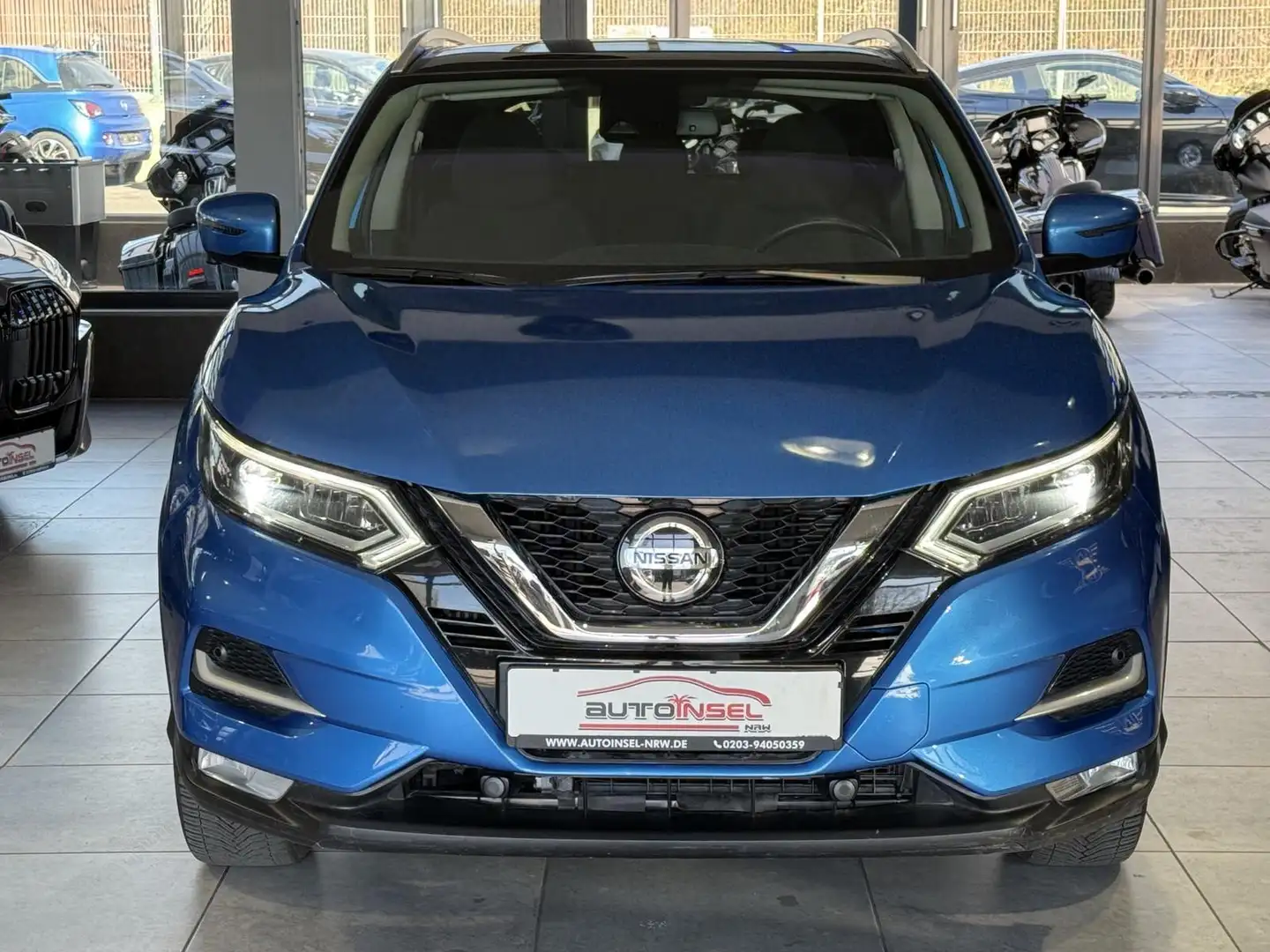 Nissan Qashqai N-Connecta Automatik AHK LED SHZ 360° Azul - 2