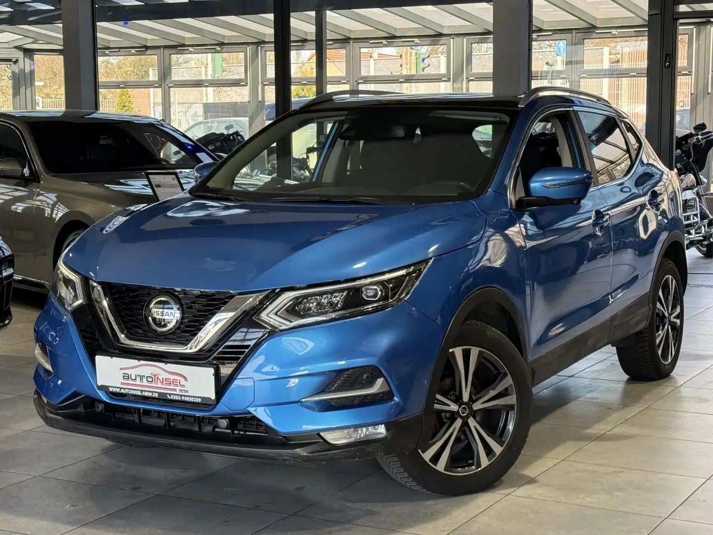 Nissan Qashqai N-Connecta Automatik AHK LED SHZ 360° Azul - 1