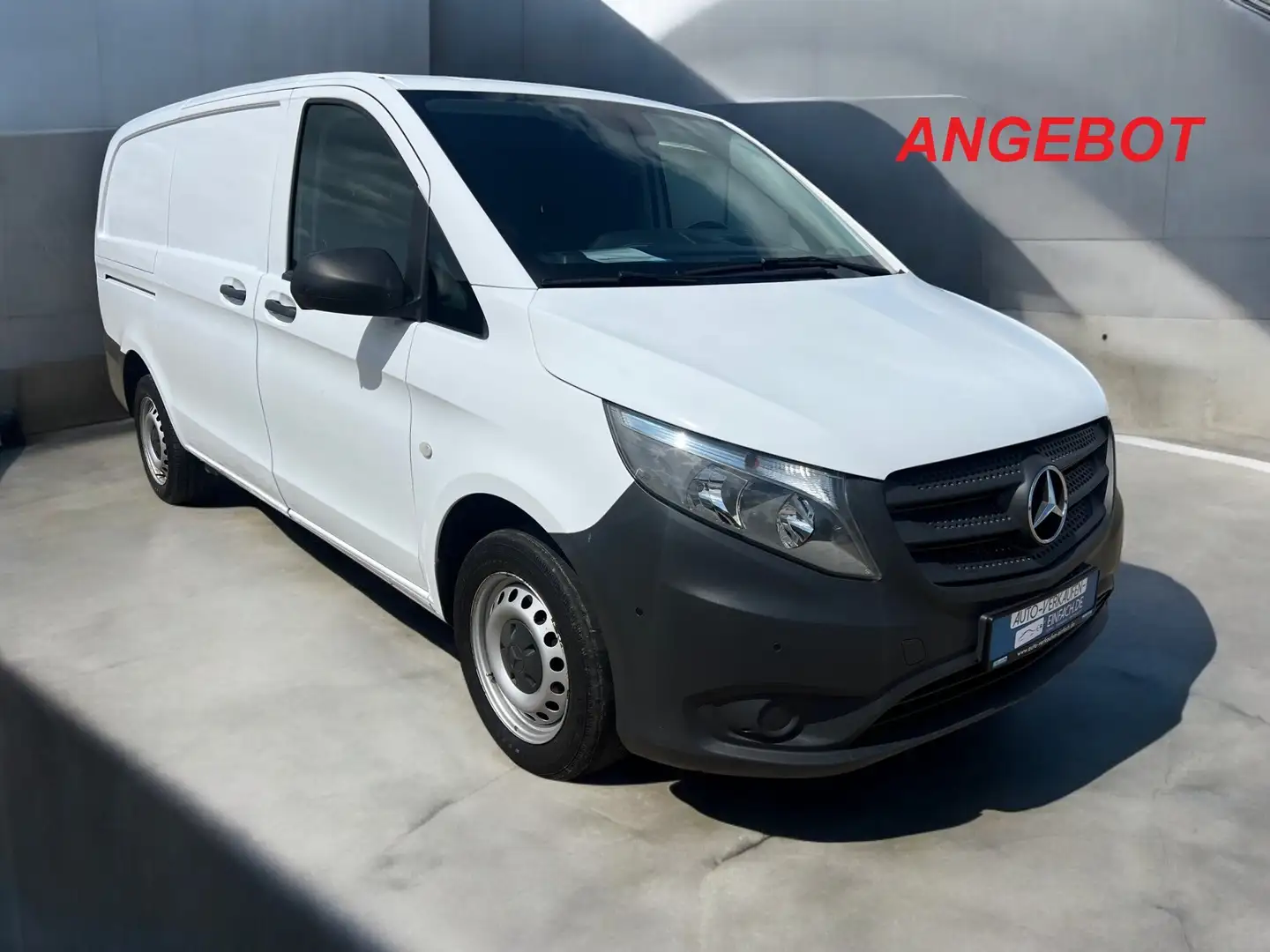Mercedes-Benz Vito 114 CDI LANG,Klima,PDC,2 Schiebetüren,AHK,Mwst Weiß - 1