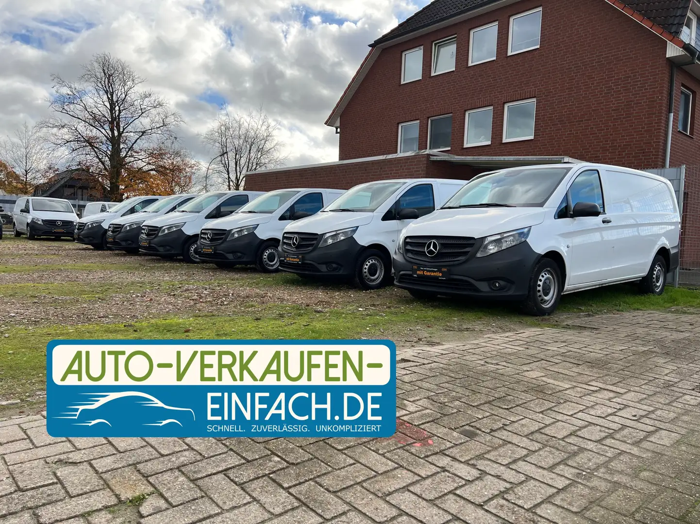Mercedes-Benz Vito 114 CDI LANG,Klima,PDC,2 Schiebetüren,AHK,Mwst Weiß - 2
