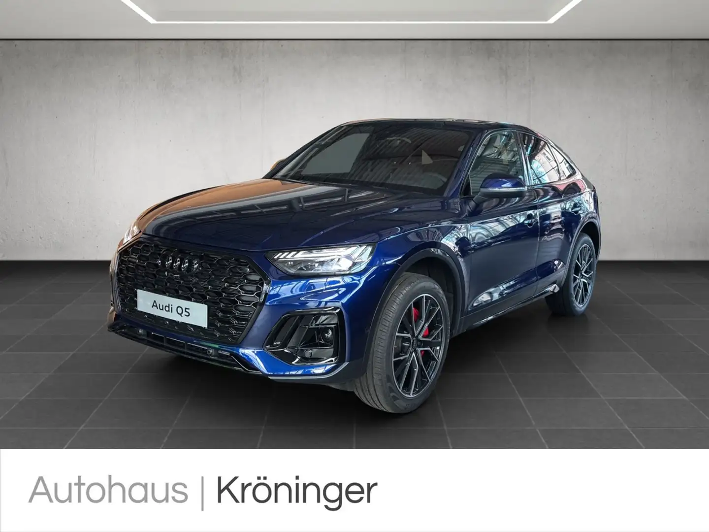Audi Q5 Sportback 55 TFSIe quattro Sline B&O HUD Blau - 1