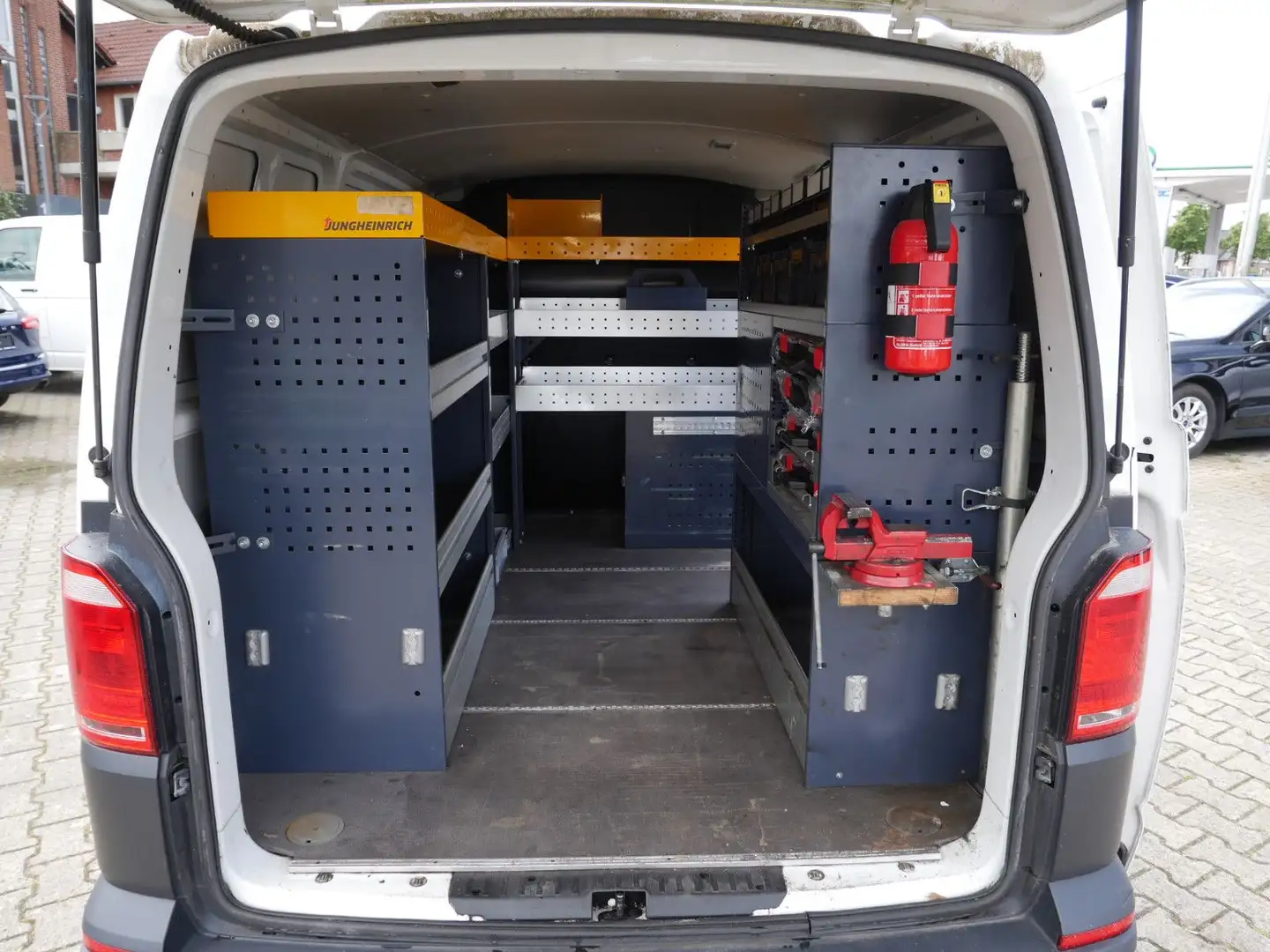 Volkswagen T6 Transporter 3,0to Kasten Sortimo Regalsystem Blanc - 2