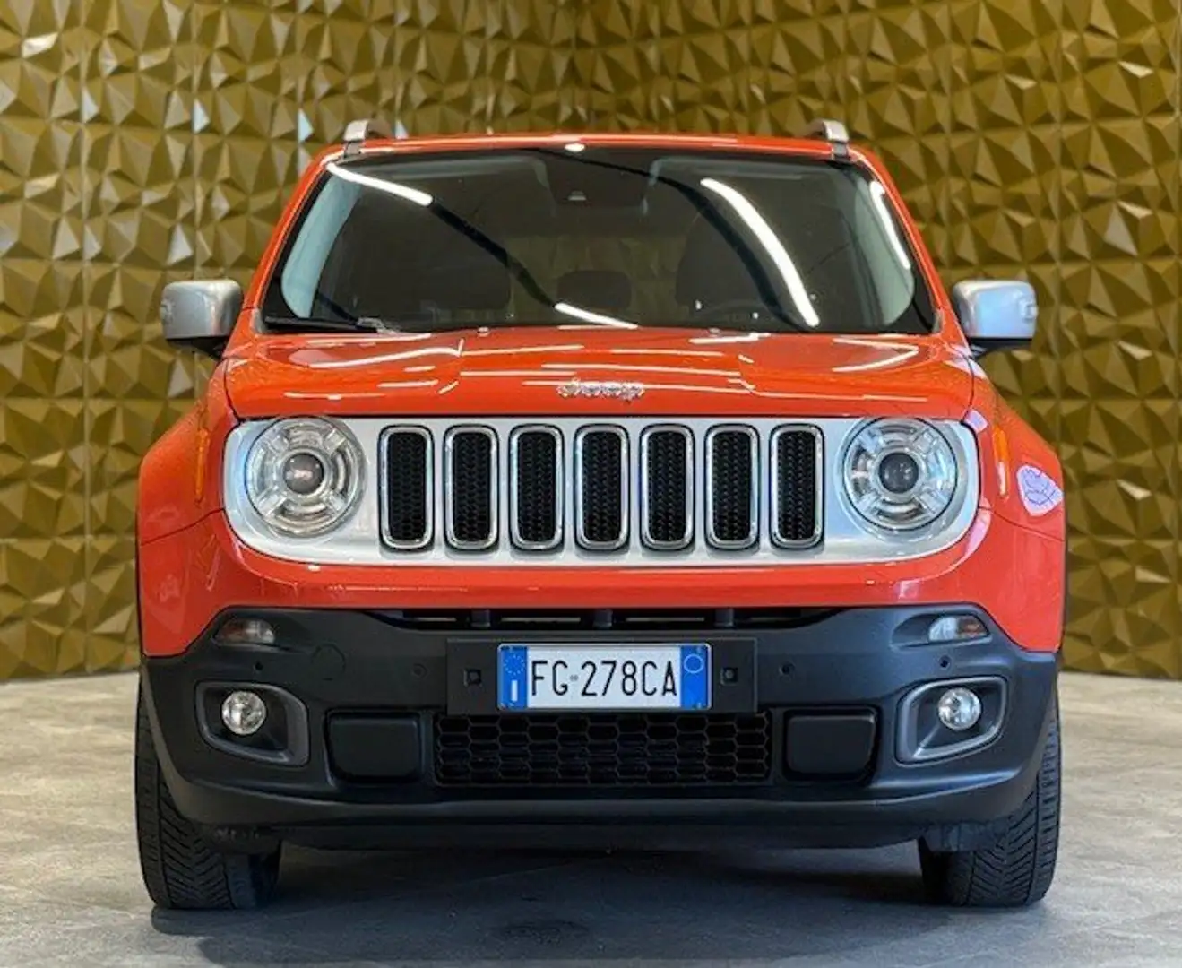Jeep Renegade Renegade 2.0 mjt Limited 4wd 140cv auto Arancione - 1