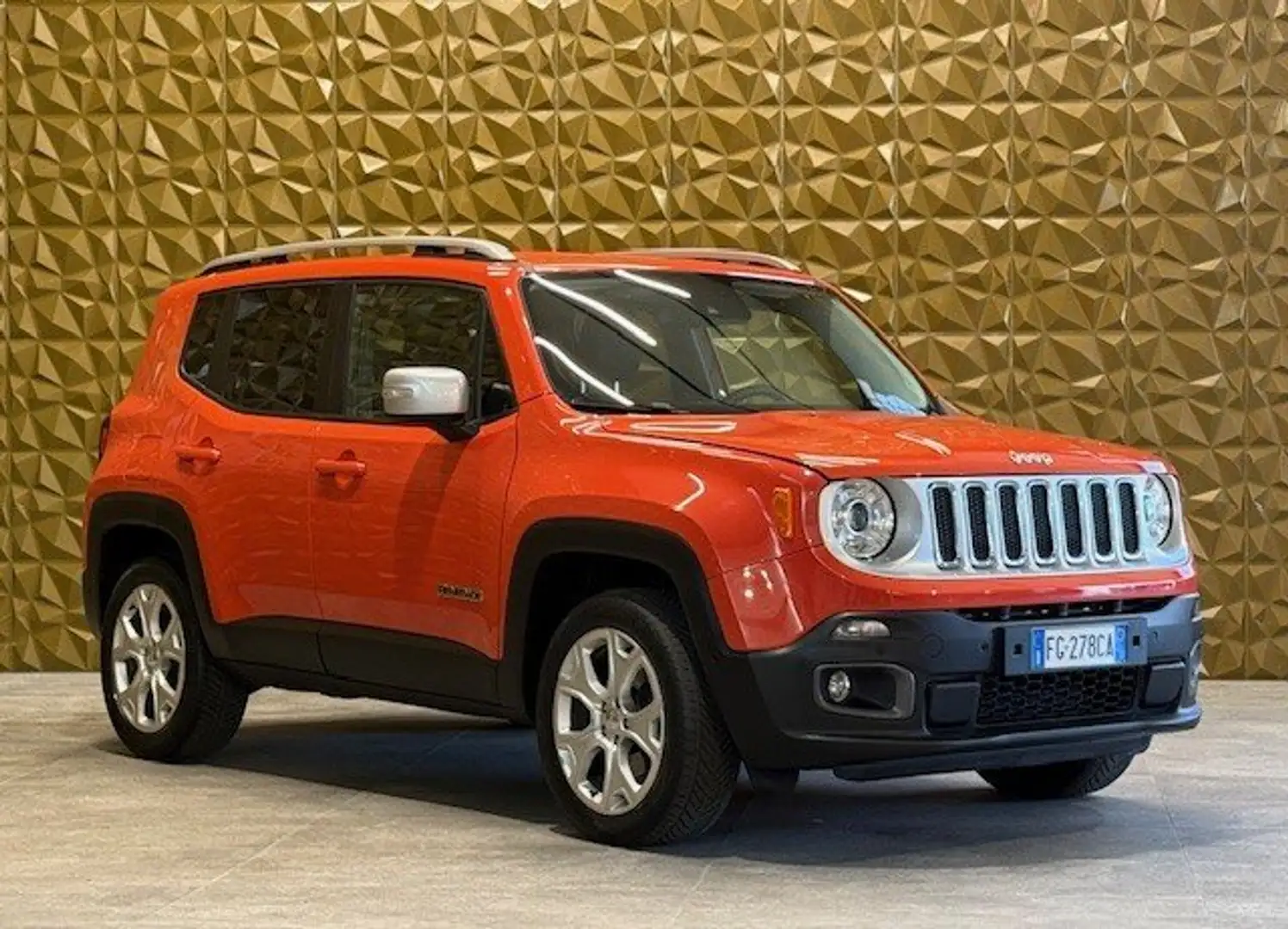 Jeep Renegade Renegade 2.0 mjt Limited 4wd 140cv auto Arancione - 2