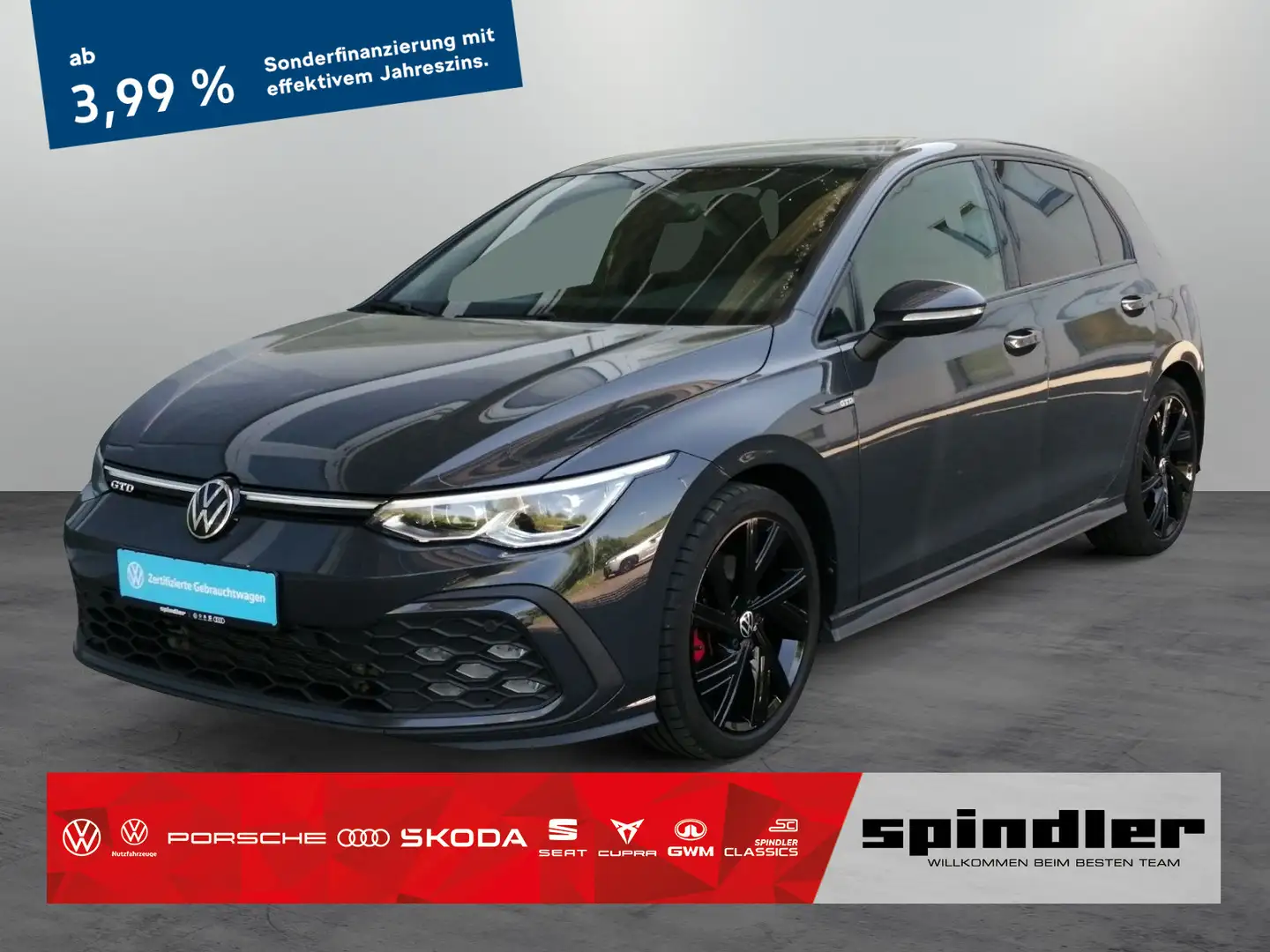 Volkswagen Golf GTD DSG Navi 18" LED Bluetooth Sitzhzg ACC Grau - 1