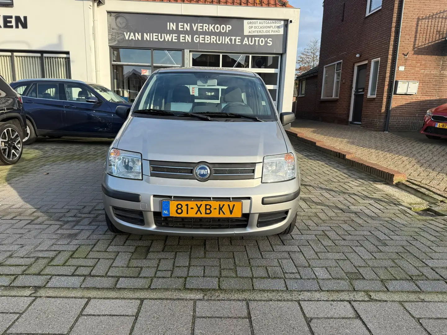 Fiat Panda 1.2 Dynamic, Airco,Stuurbekrachtiging,,Elektr.rame Grijs - 2